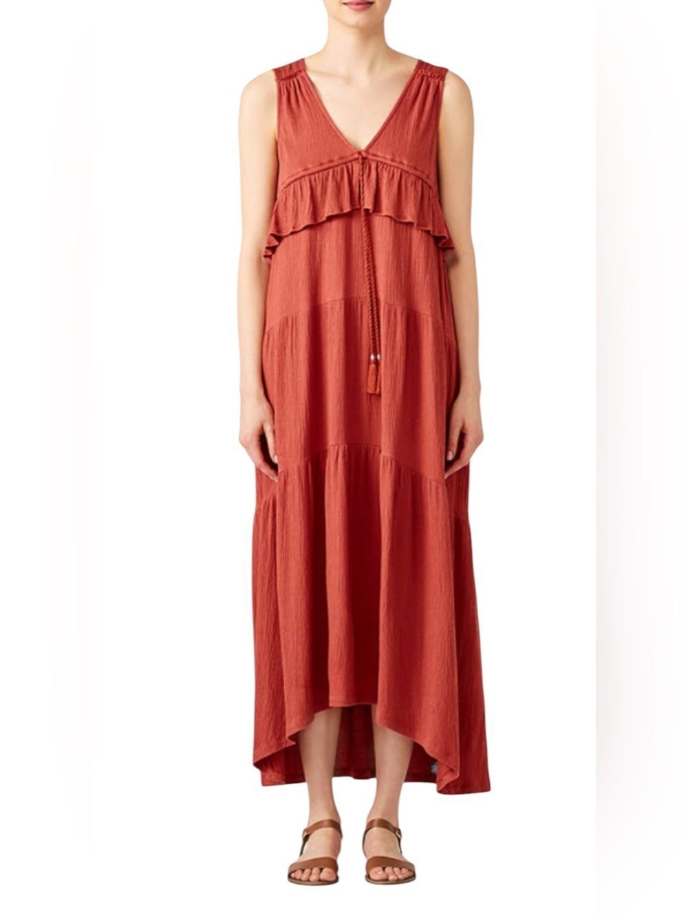Sanctuary Delphina Tiered Maxi Dress Size Medium